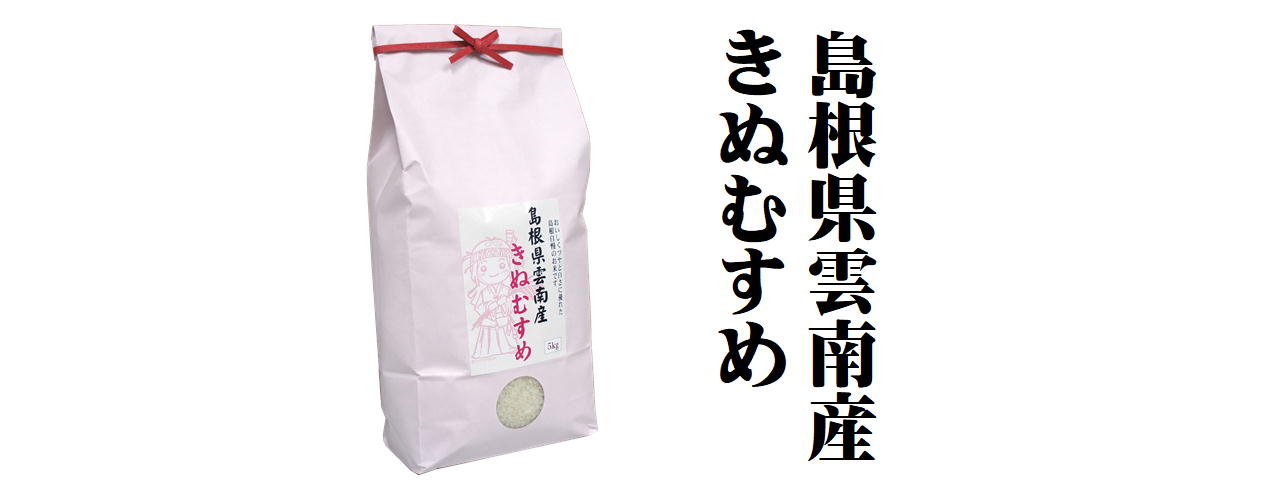 島根県 雲南産きぬむすめ 島根県雲南市 公式 明治26年創業 藤本米穀店 仁多米 島根米 厳選米